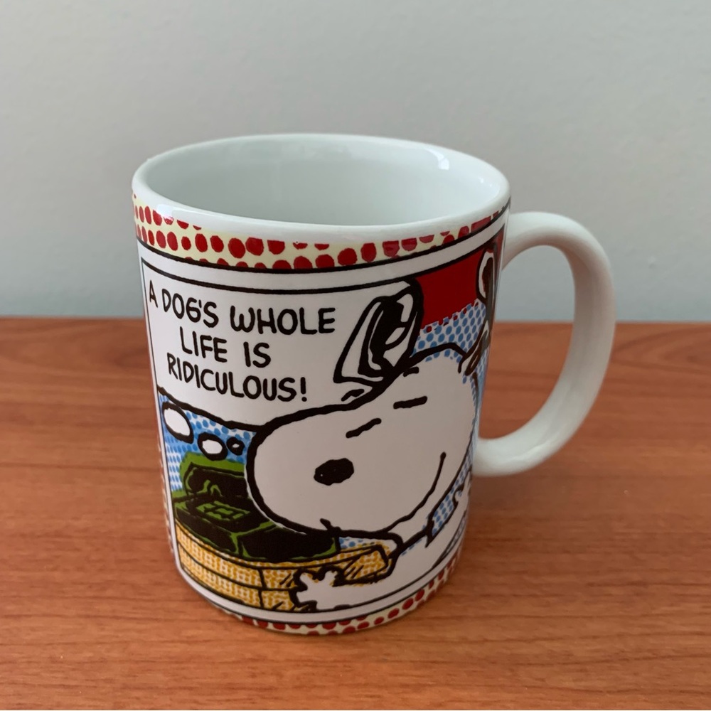 Peanuts Snoopy “A Dog’s Whole Life is Ridiculous!” Mug